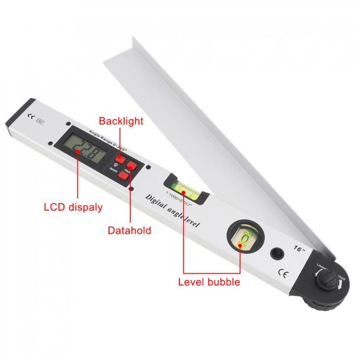 chgimposs-400mm-precision-อะลูมิเนียมแม่เหล็ก-alloy-digital-มุมจอแสดงผลระดับไม้บรรทัดหน้าจอ-lcd-และ2-blisters-ออกแบบสำหรับอาคารตกแต่งการวัด