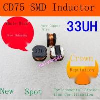 2023 ☆ 5ชิ้นตัวเหนี่ยวนำไฟฟ้า CD75--33UH 1.2A SMD SMD7850 7X7.8X5แผล