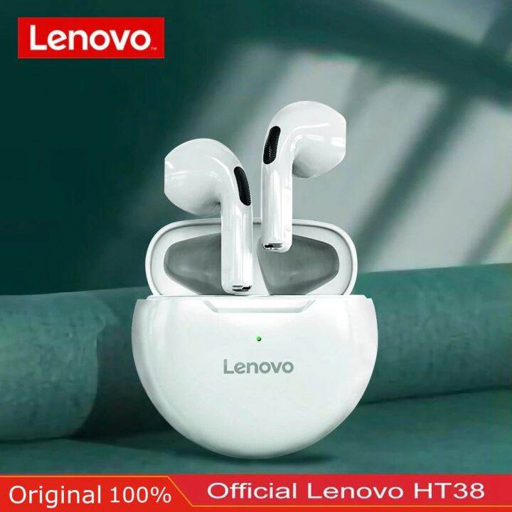 Lenovo Original Authentic Ht38 Tws Bluetooth Headset Mini Wireless