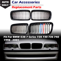 รถกันชนหน้ากระจังหน้าไตย่างเหมาะสำหรับ BMW 7 Series E38 728 730 735 740 1998 1999 2000 2001 ABS อัตโนมัติดัดแปลงอุปกรณ์เสริม