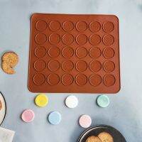 【hot】◊  Silicone Pastry Oven Baking Mould 30 Cavity Roll Chocolates Sheet