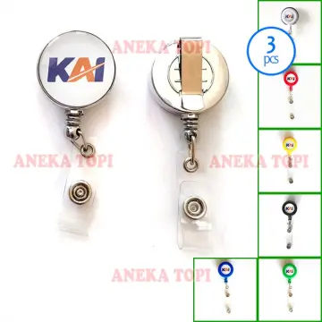 Jual Name Tag ID Card Badge Reel Holder / Gantungan Wadah Kartu