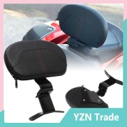 YZN ready stock PU Leather Motorcycle Front Driver Rider Backrest