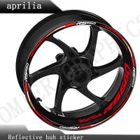 เทปแถบรูปลอกขอบกันน้ำสำหรับเครื่องยนต์ Aprilia RS สติ๊กเกอร์ขอบล้ออุปกรณ์มอเตอร์ไซค์สำหรับ Rs660 660