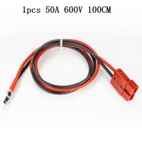 30/50/100cm 50A 12AWG Cable Connector For Anderson Plug Extension Cord Electric Forklift Battery Charging Cable Connector Electrical Connectors