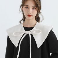 Women All matching Big Shawl False Collar Sweet Lolita Doll Girls Shawl Wrap Removable Detachable Fake Collar Solid Mini Cape