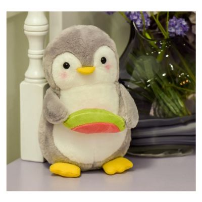 利JFMM Cute Emulational Fruit Penguin Doll Children Girls Plush Toys Small Doll Pillow Doll Birthday Gift
