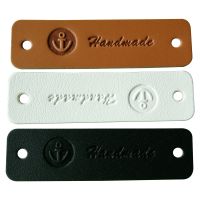 Hand Made Leather Tags For Clothing Leather Labels For Clothes Handmade Tag For Bag Customized Sewing Leather Label For Handwork Labels