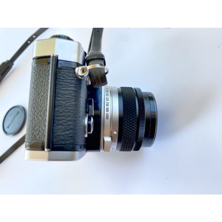 กล้องฟิล์ม-olympus-om2n-พร้อมเลนส์-50mm-f1-8-ครบชุด