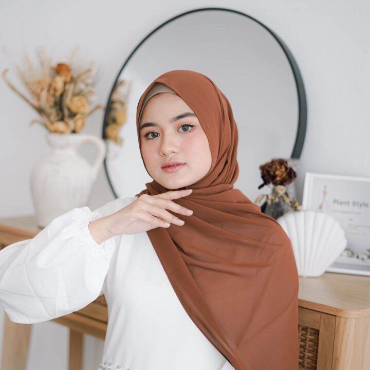 hijab pashmina ceruty babydoll/pasmina ceruty/pashmina ceruty warna