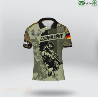 （all in stock）  2023 new style GERMAN ARMY high-quality fully sublimated high-quality polo customized series 145