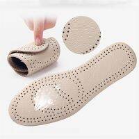 Ultra Thin Breathable Deodorant Leather Insoles Pigskin Instantly Absorb Sweat Replacement Inner Soles Shoes Insole Pads