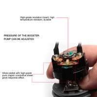 สวิตช์แรงดันทนอุณหภูมิสูง 220v สวิตช์แรงดันน้ำผลตอบสนองดีสำหรับปั๊มเพิ่มแรงดันอัตโนมัติ