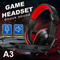 A3 Gaming Headset A65 Headphones For Computer Headphone With Microphone หูฟังเกมมิ่ง หูฟังสเตอริโอพร้อมไมโครโฟน แบบครอบหัว มีไมโครโฟน หูฟังเกมมิ่ง RGB