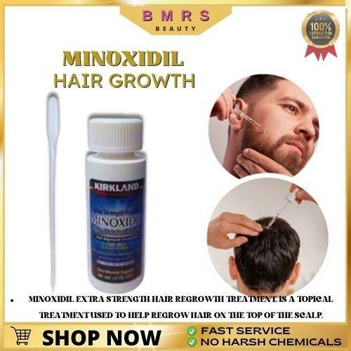 Minoxidil For Men And Women, Extra Strength Hair Regrowth Treatment, Is ...