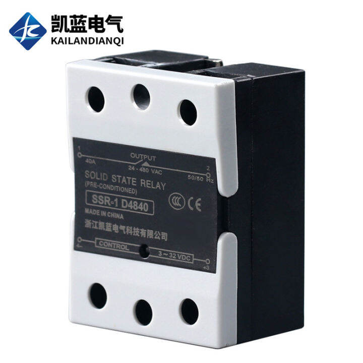 Single phase solid state 40A60A DC controlled AC SSR DC controlled DC