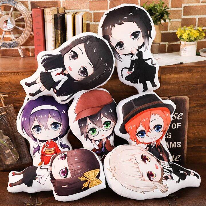 (ร้อน) 20 45ซม Bungo Stray Dogs อะนิเมะตุ๊กตาอุปกรณ์ต่อพ่วงการ์ตูนการ ...