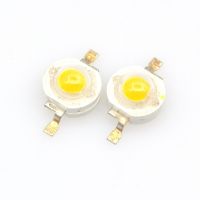 : หลอดไฟหลอดไฟ DIY 10ชิ้นวัตต์เต็มรูปแบบ1W 3W โคมไฟ LED พลังงานสูงชิป LED SMD 110-120LM สำหรับไฟสปอทไลท์ไฟดาวน์ไลท์3W-18W