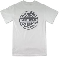 Sex Wax Mens Regular Short Sleeve Pinstripe Tee