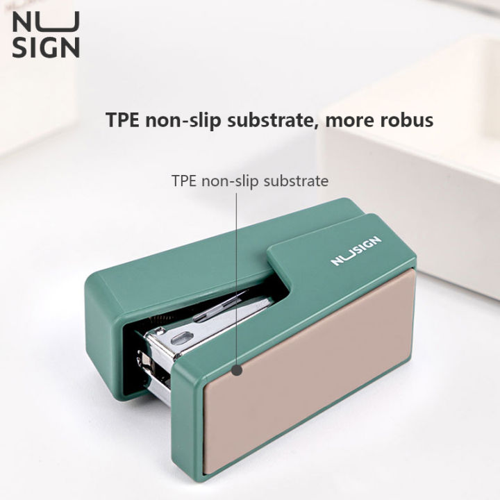 nusign-เครื่องเย็บกระดาษ-มินิ-แม็กเย็บกระดาษ-ที่เย็บกระดาษ-ฟรีลวดเย็บ-1-กล่อง-เย็บได้-12-แผ่น-ใช้ลวดเบอร์-24-6-amp-26-6-แม็ค-แม็ก-stapler