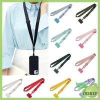 IHBNEP สายคล้องโทรศัพท์มือถือที่วางมือถือสายคล้องถอดได้สำหรับเคสโทรศัพท์มือถือสายคล้องป้องกันการสูญเสียจี้เชือกคอ