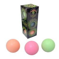 【LZ】▪▧  Hand Squeeze Toy Pinch Ball Glow At Dark Light Ball for Office Stress Relief
