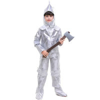 Wizard Of Oz Tin Man เครื่องแต่งกายเด็กผู้ชายเด็กฮาโลวีนเครื่องแต่งกายคลาสสิก Cosplay