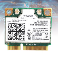 การ์ด Wifi ไร้สาย PCIe ขนาดเล็ก300Mbps,Dual Band Mini PCIE สำหรับคอมพิวเตอร์สำหรับเดสก์ท็อปสำหรับโน้ตบุ๊ก