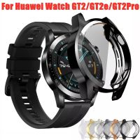 ZZOOI Case for Huawei watch GT 2e GT 2 46mm band Watch GT3 46 mm/GT2e/GT2 Pro soft All-Around Screen Protector cover bumper Cases