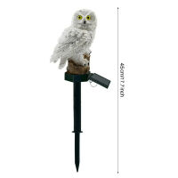 Owl-Shape LED Solar Light Powered Garden Outdoor Lamp Ornament Lawn Waterproof Lamp Animal Bird Outdoor LED Decor Sculpture