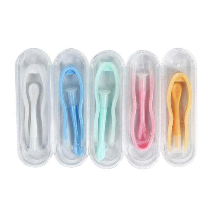 random-color-contact-lens-wear-removal-tool-kits-travel-lens-contact-contact-lens-holder-companion-kits-tools-t6t0