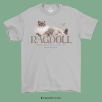 เสื้อยืดลาย RAGDOLL CAT  (แร็กดอลล์) Classic Cotton Unisex by 【Nothing Hills】