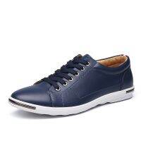 CODaith62sfe Men Casual Shoes Lace-up Flat Pu Leather Shoes Office footwear Male Sneaker