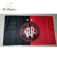 บราซิล (บราซิลสปอร์ตคลับ) Clube Atletico Paranaense 3ft * 5ft (90*150เซนติเมตร) ตกแต่งคริสต์มาสสำหรับบ้านธงแบนเนอร์ของขวัญ