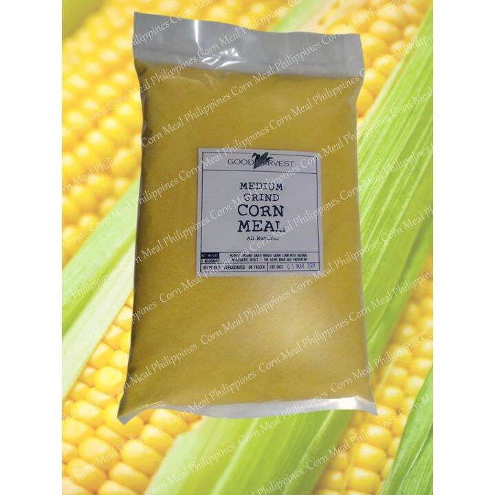 Good Harvest Medium Grind Corn Meal Cornmeal 1kg Lazada PH