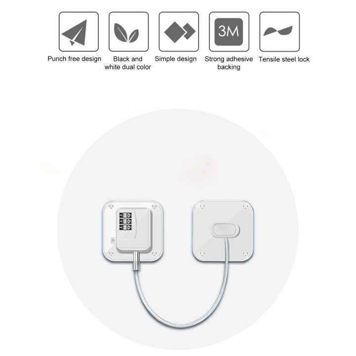 ตัวล็อกหน้าต่างที่ล็อคตู้เย็นจาก-farfi-ช่วยให้ตู้และลิ้นชักของคุณปลอดภัยพร้อมตัวล็อคดิจิทัลแบบไร้กุญแจดีไซน์ให้ติดตั้งง่ายและป้องกันเด็กได้