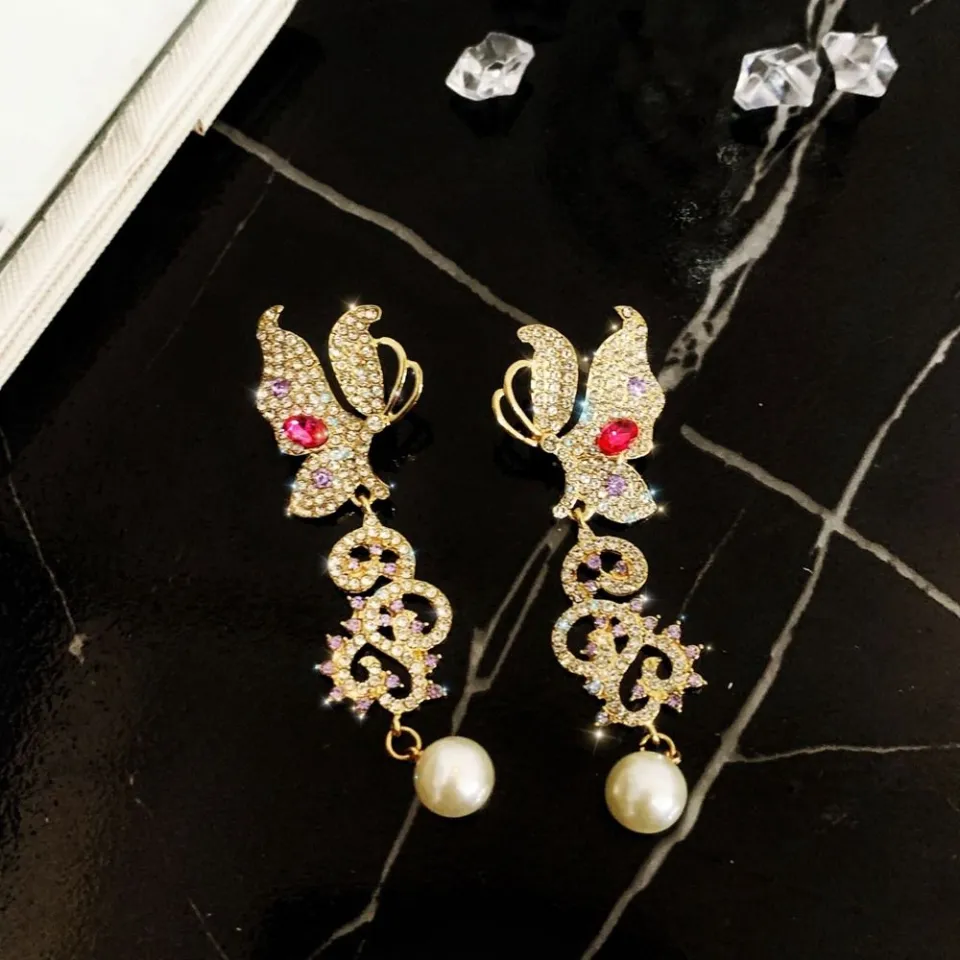 Supply New Korean Earrings Female Long Elegant Online Influencer Tassel  Sense of Quality Earrings-Music of the Tide Niche French Ear Studs-