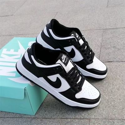 TOP☆SB black and white panda sneakers Qiaoyi low top mens shoes aj classic couple breathable casual shoes student sports shoes [end on December 31]
