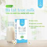 HCMLốc 4 _Sữa tươi UHT VPMilk Đà Lạt True Milk-180ml