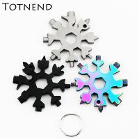 18-in-one Outdoor Portable Snowflake Shape Inside Octagonal EDC Multi-function Smart Gadgets Camping supplies Camping Equipment