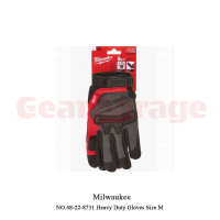 MILWAUKEE NO.48-22-8731 Heavy Duty Gloves Size M ถุงมือสำหรับงานหนัก