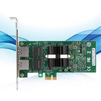 พอร์ต Gigabit คู่ PCI-E การ์ดเน็ตเวิร์คสำหรับ82576-T2เดสก์ท็อป1000Mbps การ์ดอะแดปเตอร์ LED NIC เซิร์ฟเวอร์สำหรับเส้นทางอ่อน /Ros/esxi/pxe ฯลฯ