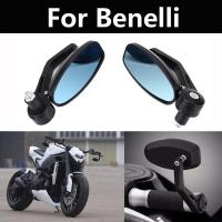 ✳รถจักรยานยนต์สามล้อจักรยานกระจกมองข้างมองหลังแฮนด์สำหรับ Benelli TNT125 TNT135 Bn600 TRK502 TRK502X Leoncino 500