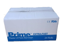 PRIME ModRoc Plaster of Paris bandage full carton 24s 2.7 m 4” bone fractures orthopedic and make model, mask making ผ้าก๊อสเคลือบยิปซั่มเต็มกล่อง เฝือกกระดูกหัก ใช้ทำแบบ หล่อแบบ
