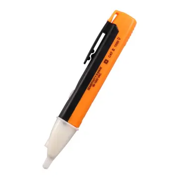 Intelligent Waterproof Voltage Tester Pen Power Voltage Detector Electricity  Detector Test Pencil With High Brightness Led Light Electrical Indicator  Tool With Screwdriver 