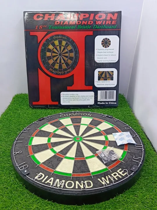 CHAMPION DART BOARD DIAMOND WIRE FOR DART GAMES / GAMIT SA LARONG DARTS ...