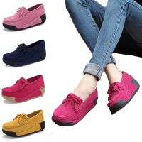 Bstore Ready Stock Women Sports Loafers Platform Tassel Single Shoes