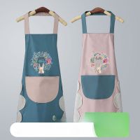 【jw】✸ Hand-wiping Household Apron Oil-proof Men Adult Waist Fashion Overalls Hand Tools