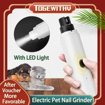 XJD 6-Speed Dog Nail Grinder - Pet Nail Grinder Super Quiet Rechargeable Electric  Dog Nail Trimmer Painless Paws Grooming & Smoothing Tool for Large Medium  Small Dogs(Orange) - Walmart.com