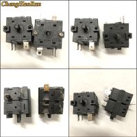 ChengHaoRan 1pcs XK2 FZ31-9 Selector Switch Cycle Gear Double-Layer 6pin 8pin 4/6/7 Position Gear Rotary Switch 16A 15A 250VAC